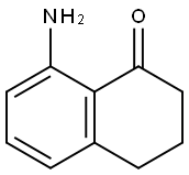 8-氨基-3,4-二氢萘-1(2H)-酮, 210346-49-9, 结构式
