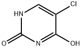 2(1H)-Pyrimidinone, 5-chloro-4-hydroxy- (9CI) Struktur