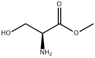 2-氨基-3-羟基丙酸甲酯 结构式