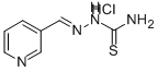 Nicotinaldehyde, thiosemicarbazone, monohydrochloride,2104-92-9,结构式