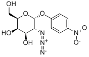 p-Nitrophenyl 2-Azido-2-deoxy-a-D-galactopyranoside Structure