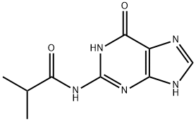 Propanamide, N-(6,7-dihydro-6-oxo-1H-purin-2-yl)-2-methyl- Struktur