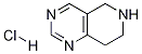 5,6,7,8-四氢吡啶并[4,3-D]嘧啶盐酸盐, 210538-68-4, 结构式