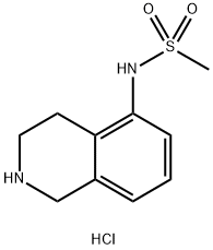 N-(1,2,3,4-四氢异喹啉-5-基)甲磺酰胺盐酸盐,210538-75-3,结构式