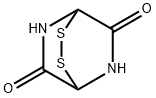 2,3-Dithia-5,7-diazabicyclo[2.2.2]octane-6,8-dione(8CI,9CI) Struktur