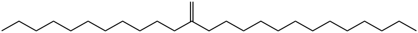 12-亚甲基二十五烷 结构式