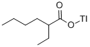 异辛酸铊, 210578-56-6, 结构式