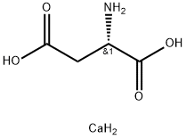 (S)-2-アミノブタン二酸カルシウム 化学構造式