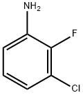 3-Chloro-2-fluoroaniline Struktur