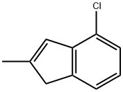 4-氯-2-甲基茚,210628-07-2,结构式