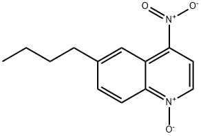 6-Butyl-4-nitroquinoline 1-oxide 结构式