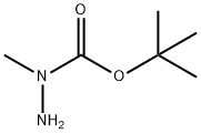 1-叔丁氧羰基-1-甲基肼,21075-83-2,结构式