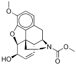 N-DesMethyl-N-Methoxycarbonyl Codeine Structure