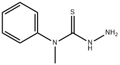 4-(4-甲苯基)-3-氨基硫脲,21076-11-9,结构式