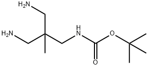 Carbamic acid, [3-amino-2-(aminomethyl)-2-methylpropyl]-, 1,1-dimethylethyl,210767-38-7,结构式