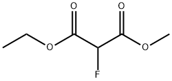 1-乙基 3-甲基 2-氟丙烷二酸酯 结构式
