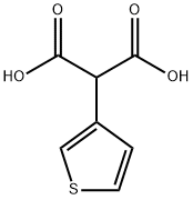3-噻吩丙二酸,21080-92-2,结构式
