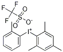 (2-Methylphenyl)(2,4,6-triMethylphenyl)iodoniuM triflate Structure