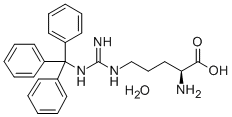 L-ASPARAGINE(TRITYL) H2O 结构式