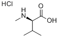 N-ALPHA-METHYL-D-VALINE HYDROCHLORIDE Struktur