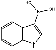 INDOLE-7-BORONIC ACID 化学構造式