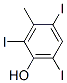 2,4,6-triiodo-m-cresol 结构式