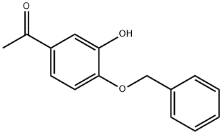 Ethanone, 1-[3-hydroxy-4-(phenylMethoxy)phenyl]- Structure