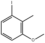 1-碘-3-甲氧基-2-甲苯 结构式