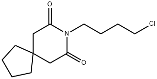 8-(4-Chlorobutyl)-8-azaspiro[4.5]decane-7,9-dione Structure