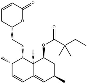 Dehydro Simvastatin Structure