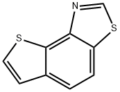 Thieno[2,3-e]benzothiazole (8CI,9CI) 化学構造式