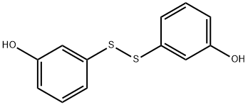 3,3'-DIHYDROXYDIPHENYL DISULFIDE Structure