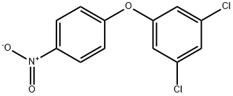 3,5-二氯苯基-4-硝基苯基醚 结构式