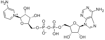 3-aminopyridine adenine dinucleotide Structure