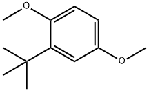 2-叔丁基-1,4-二甲氧基苯, 21112-37-8, 结构式