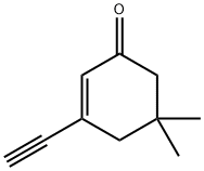 2-Cyclohexen-1-one, 3-ethynyl-5,5-dimethyl- (9CI) 结构式