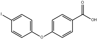 4-(4-IODO-PHENOXY)-BENZOIC ACID 化学構造式