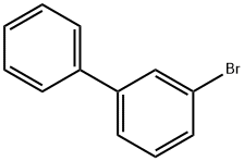 3-ブロモビフェニル 化学構造式