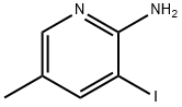 2-氨基-3-碘-5-甲基吡啶 结构式