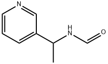 N-(1-PYRIDIN-3-YL-ETHYL)-FORMAMIDE 化学構造式