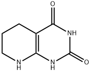 5H,6H,7H,8H-pyrido[2,3-d]pyriMidine-2,4-diol Structure