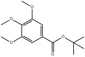 TERT-BUTYL 3,4,5-TRIMETHOXYBENZOATE 结构式