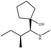 Cyclopentanol, 1-[(1S,2S)-2-methyl-1-(methylamino)butyl]- (9CI) 结构式