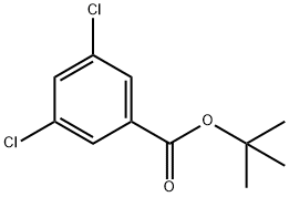 BENZOIC ACID, 3,5-DICHLORO-,1,1-DIMETHYLETHYL ESTER Struktur