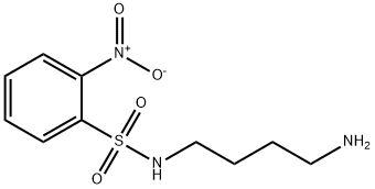 N-(4-氨丁基)-2-硝基苯磺酰胺, 211512-13-9, 结构式