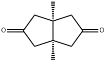 CIS-1,5-二甲基二环[3.3.0]辛烷-3,7-二酮, 21170-10-5, 结构式