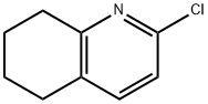2-クロロ-5,6,7,8-テトラヒドロキノリン 化学構造式