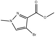 4-BROMO-1-METHYL-1 H-PYRAZOLE-3-CARBOXYLIC ACID M ETHYL ESTER