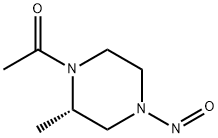 Piperazine, 1-acetyl-2-methyl-4-nitroso-, (2S)- (9CI) 结构式
