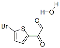 2-(5-bromothiophen-2-yl)-2-oxoacetaldehyde hydrate 化学構造式